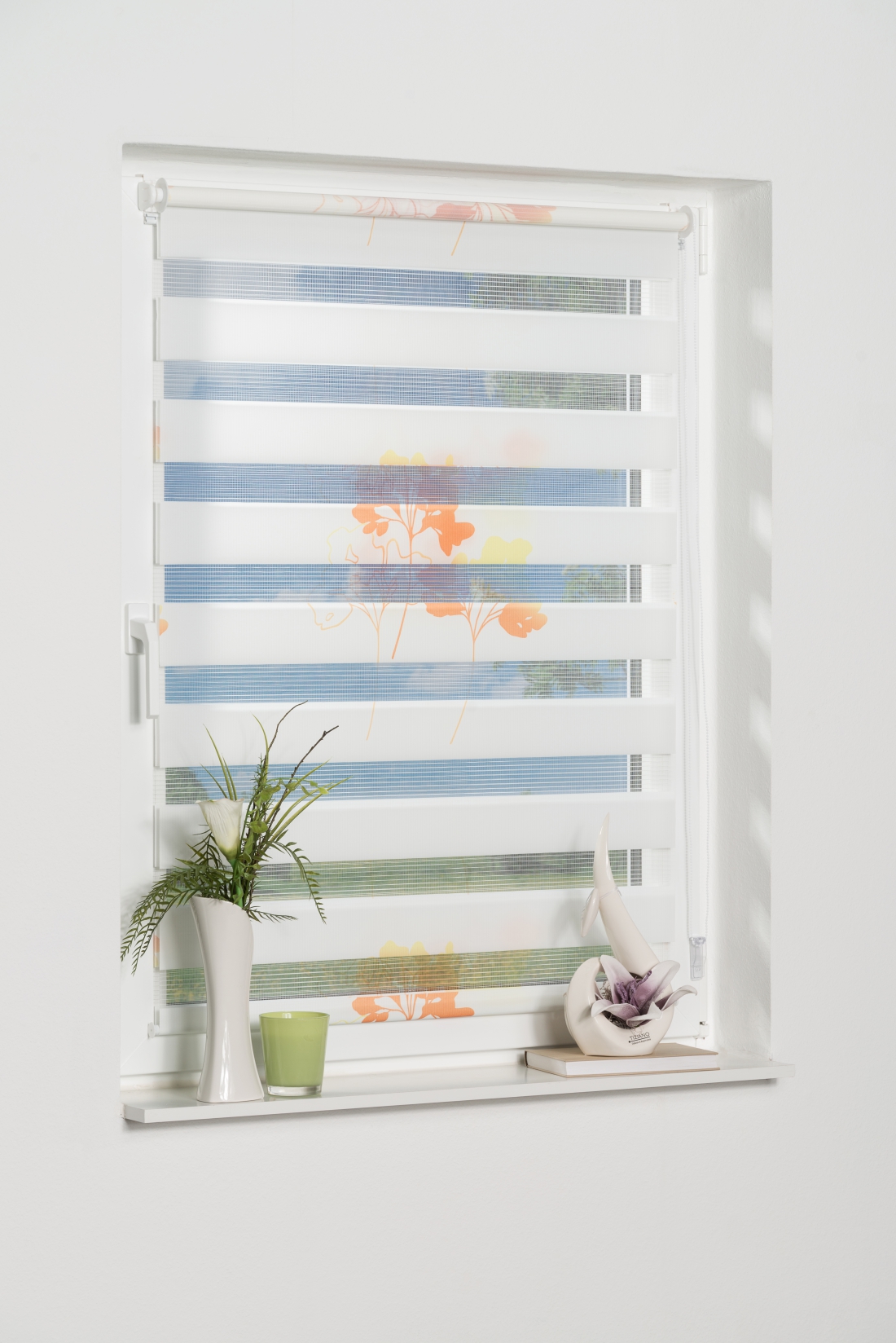 Klemmfix Doppelrollo "Delphi", Lichtschutz, Rollo ohne Bohren