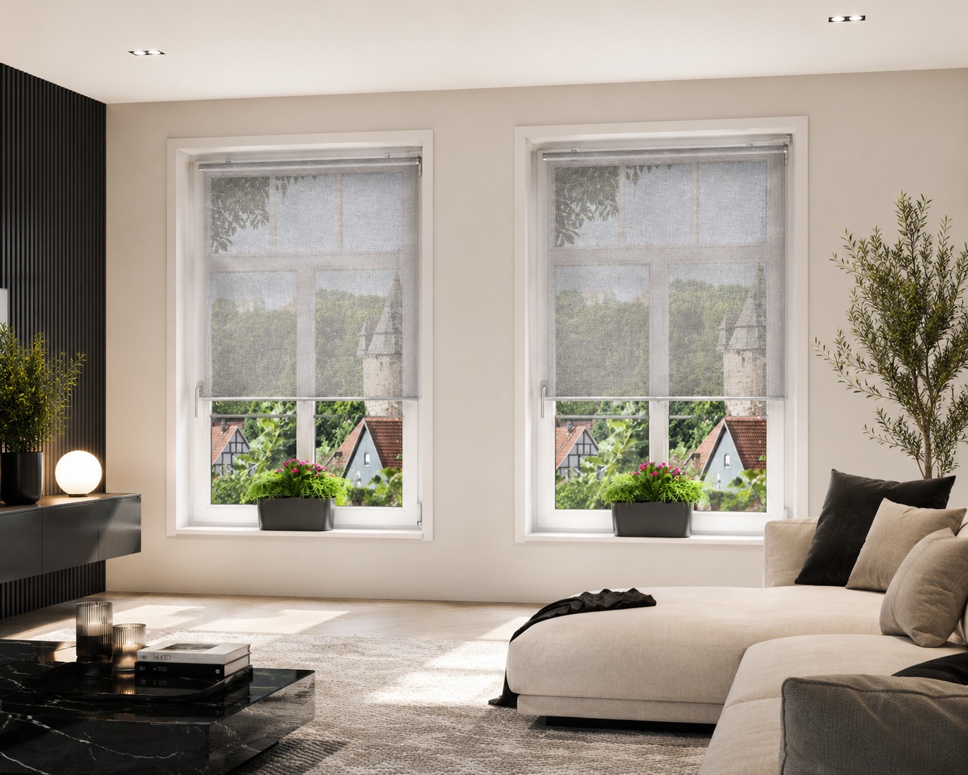 Klemmfix Springrollo/Mittelzugrollo SHADE, ohne Bohren